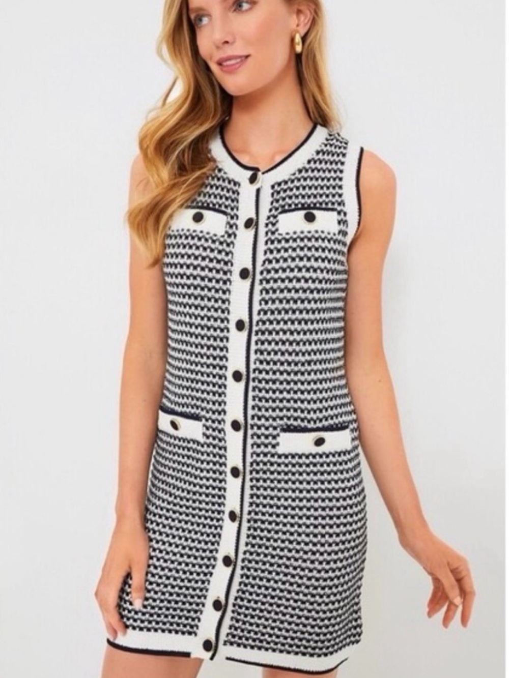 Tuckernuck Pomander Place Bardot Sleeveless Shift Dress - NWT